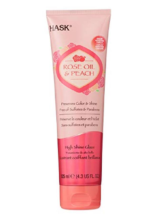HASK Rose Oil & Peach (High Shine Glaze) - Image 2