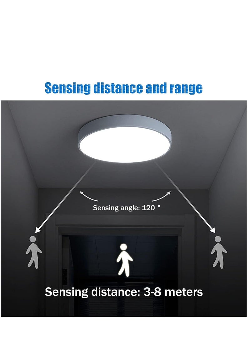 SYOSI - Motion Sensor 3 PCS Motion Detector Black Automatic Dusk to Dawn 12V DC Motion Human Infrared Sensor Motion Light Switch and 240 Degree Replacement Motion Sensor Pir Sensor - Image 1