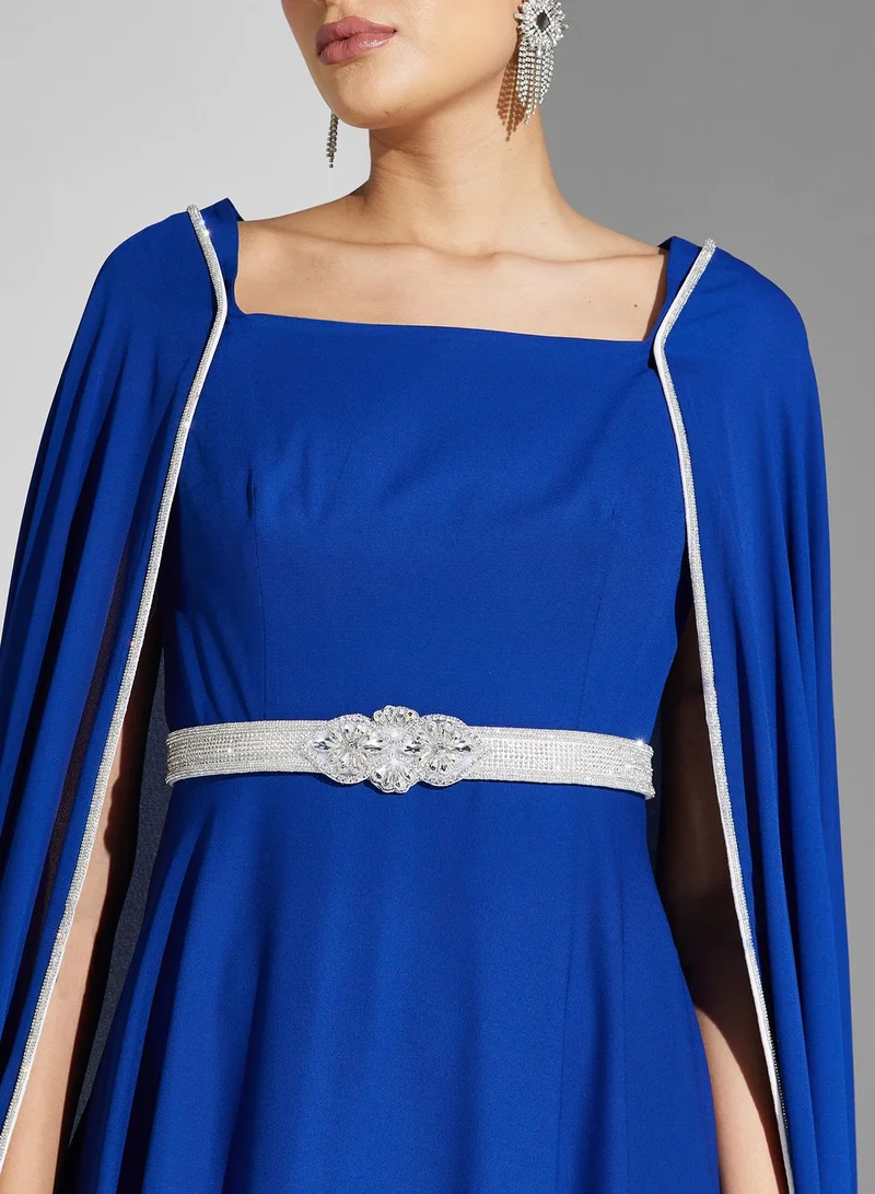 Yaser albik Piping Detail Dress
