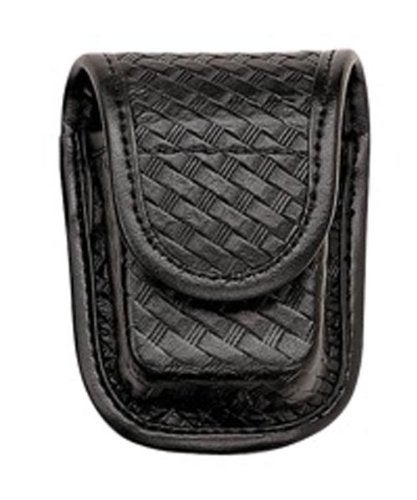 Bianchi 7915 Glove Pouch Holder, Basketweave Black, Hidden Snap - Image 4
