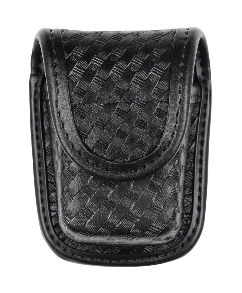 Bianchi 7915 Glove Pouch Holder, Basketweave Black, Hidden Snap - Image 5
