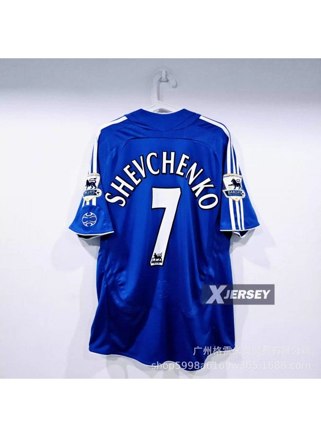 06-07 Chelsea Home Star No. 7 Plus Premier League Football Jersey - Image 1