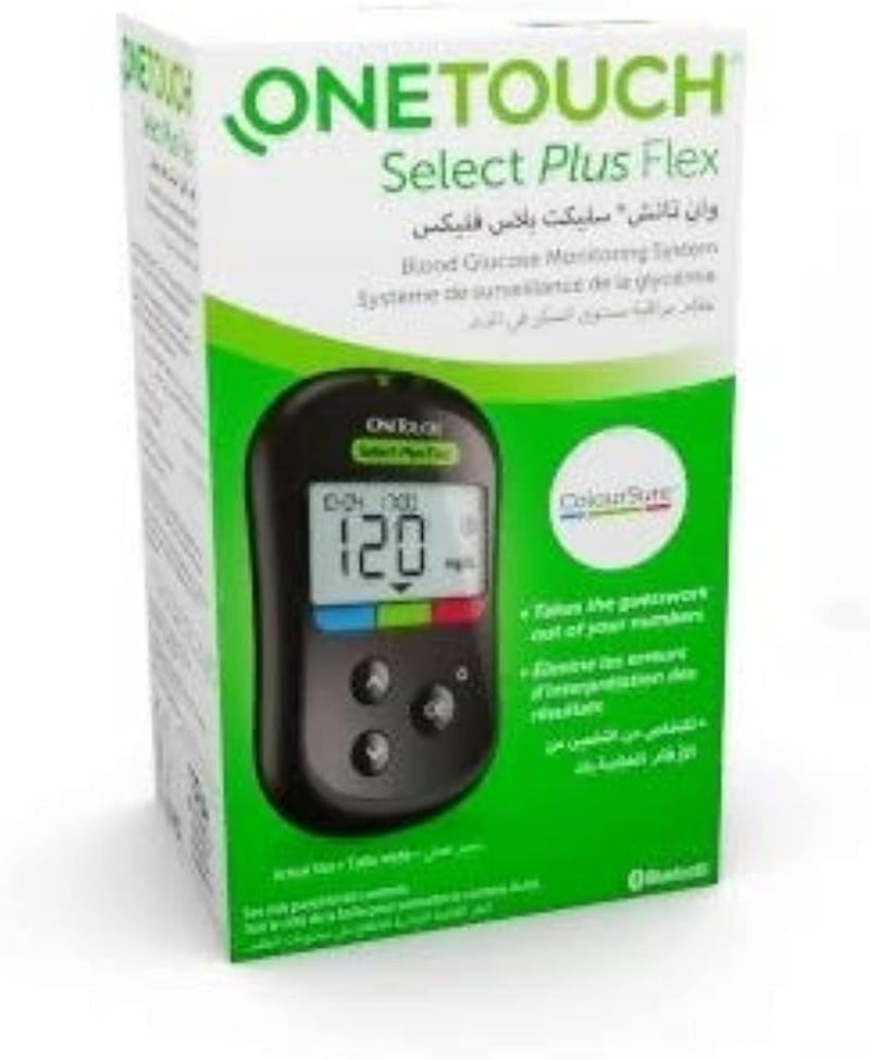 جهاز قياس مستوى السكر في الدم OneTouch Select Plus Flex