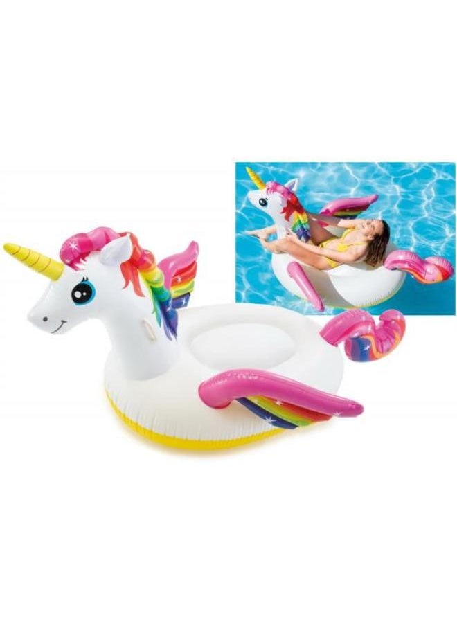 INTEX Inflatable Unicorn Ride-On Float  - Image 3