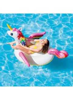INTEX Inflatable Unicorn Ride-On Float  - Image 2