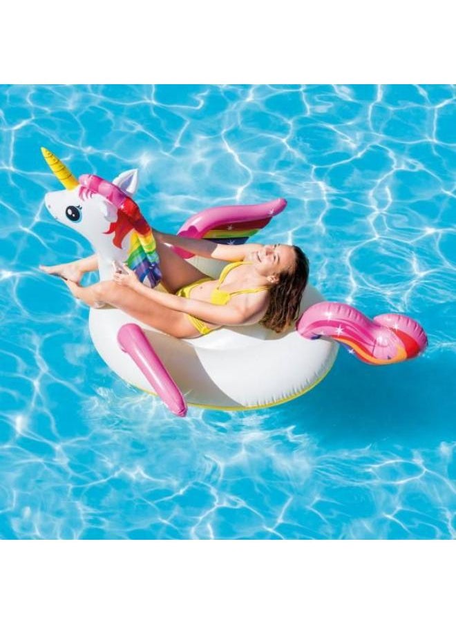INTEX Inflatable Unicorn Ride-On Float  - Image 2