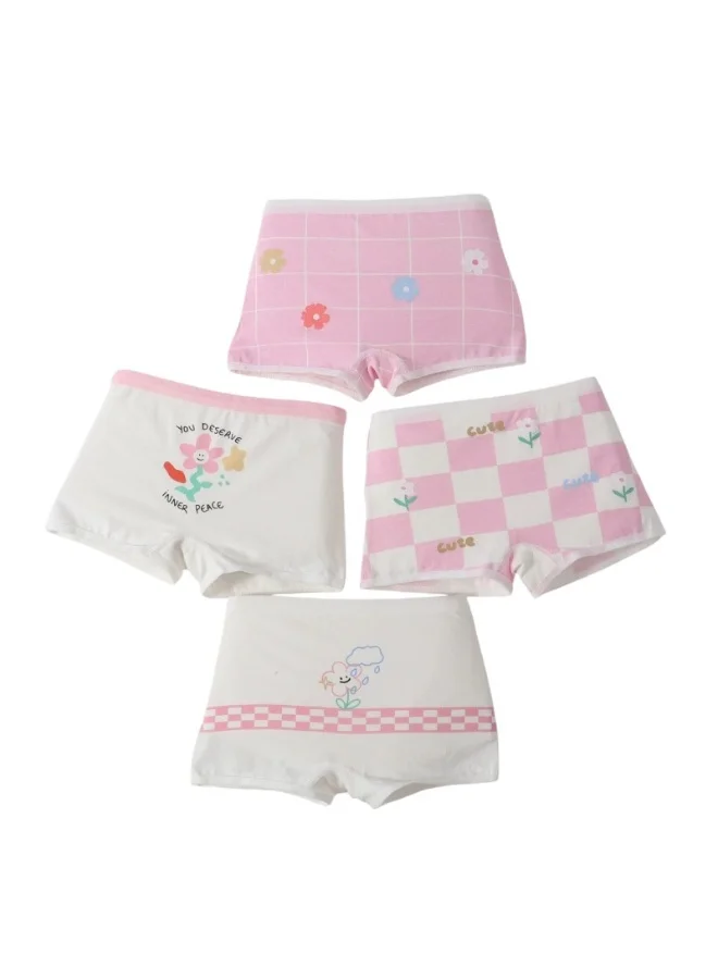بيداني Pure Cotton Soft Comfort Panties – 4 PC Girl