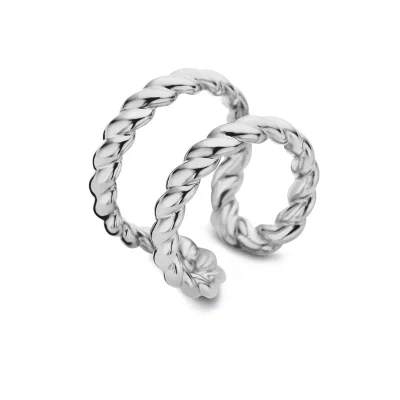 شيروتي 1881 Chiara Stainless Steel Finger Ring For Women
