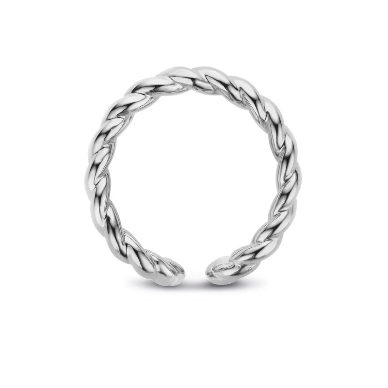 CERRUTI 1881 Chiara Stainless Steel Finger Ring For Women
