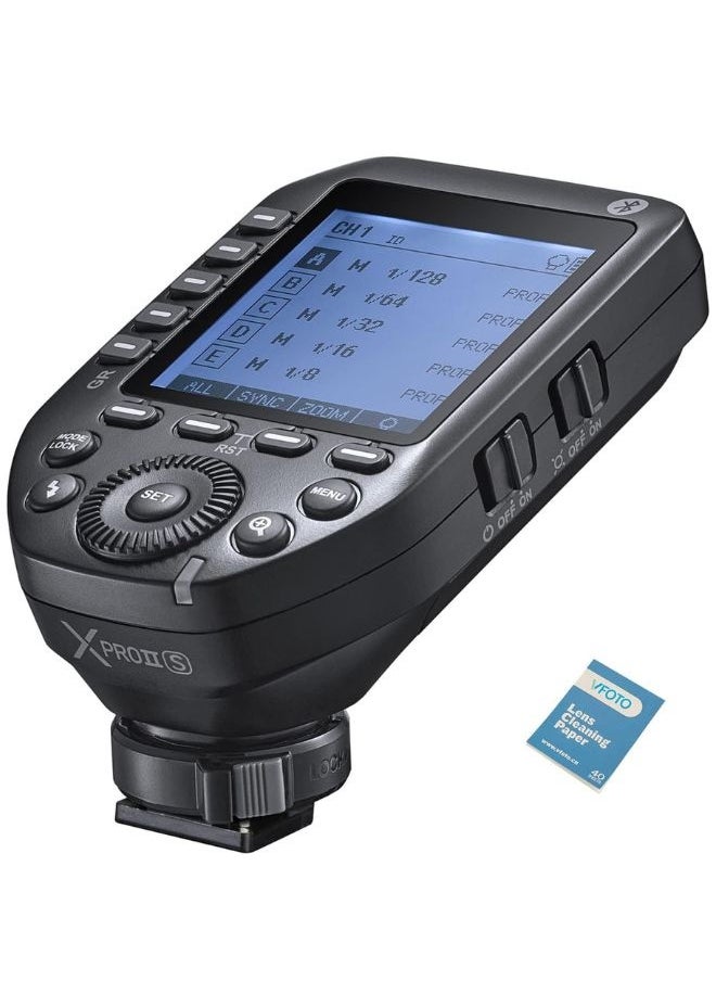 Godox Godox XProIIS TTL Wireless Flash Trigger for Sony – 2.4G HSS Remote Transmitter with LCD, 32 Channels & 16 Groups – Compatible with Godox V1, AD200Pro, AD100Pro, AD300Pro – Professional Godox Flash for Camera & Photography  - Image 1