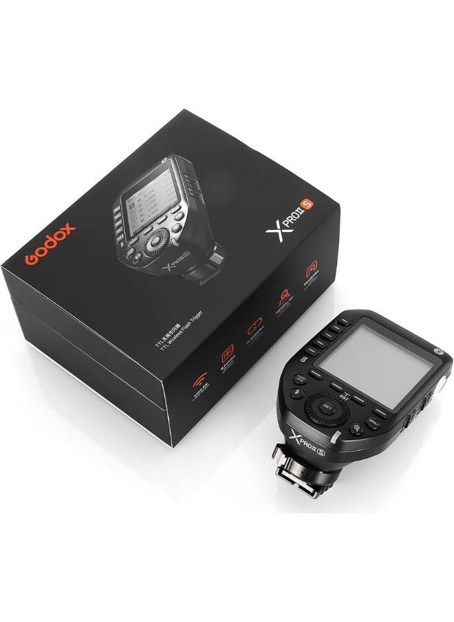 Godox - Godox XProIIS TTL Wireless Flash Trigger for Sony – 2.4G HSS Remote Transmitter with LCD, 32 Channels & 16 Groups – Compatible with Godox V1, AD200Pro, AD100Pro, AD300Pro – Professional Godox Flash for Camera & Photography - Image 1