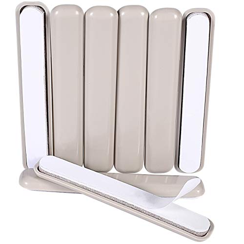 Liyic 32Pcs 1/2in.X 4in.Bar Self Stick Carpet Sliders Self Adhesive Furniture Moving Slider for Carpet Slider,Self-Adhesive Furniture Slider,Moving Pads Moving Furniture Sliders Furniture Mover Glide Glider - Image 3