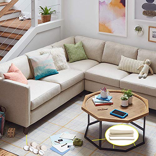 Liyic 32Pcs 1/2in.X 4in.Bar Self Stick Carpet Sliders Self Adhesive Furniture Moving Slider for Carpet Slider,Self-Adhesive Furniture Slider,Moving Pads Moving Furniture Sliders Furniture Mover Glide Glider - Image 5