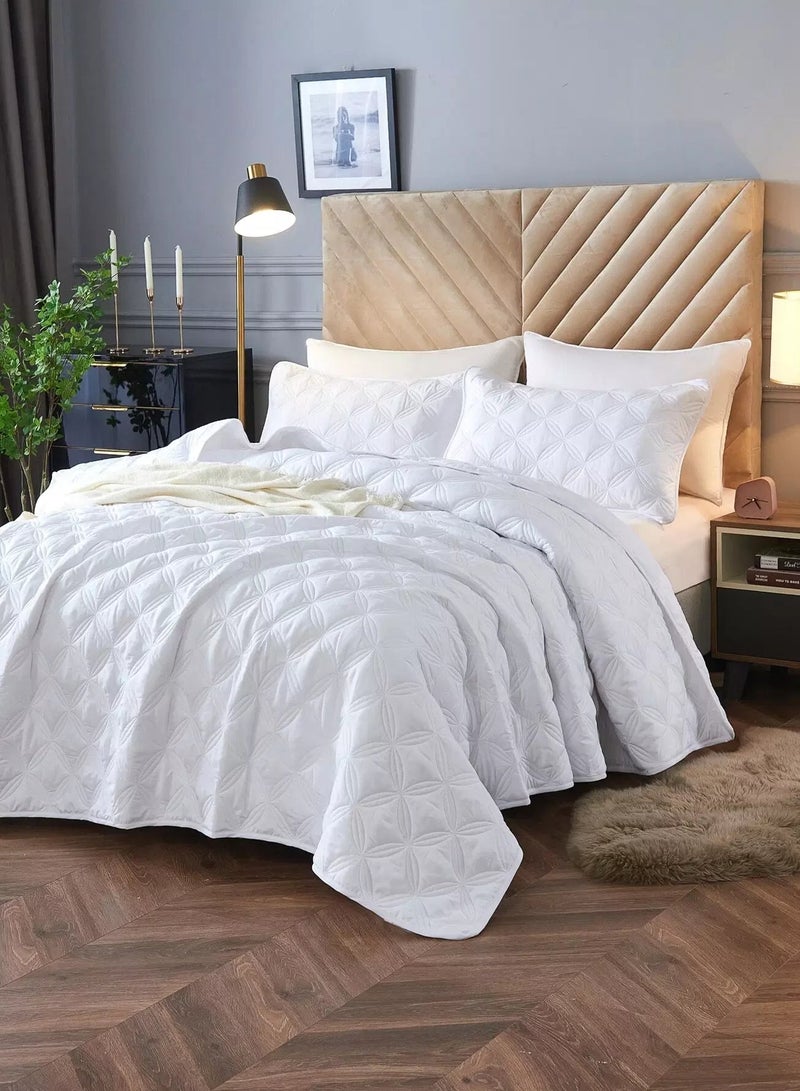 Solid Color Quilt Set Without Filler  - Image 1