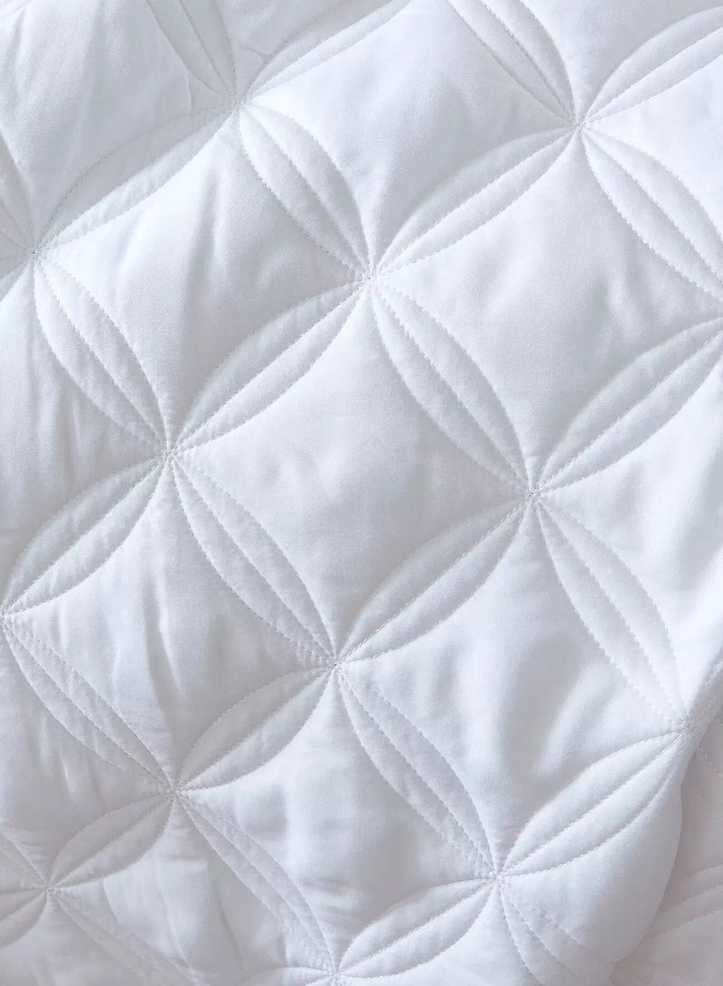 Solid Color Quilt Set Without Filler  - Image 5