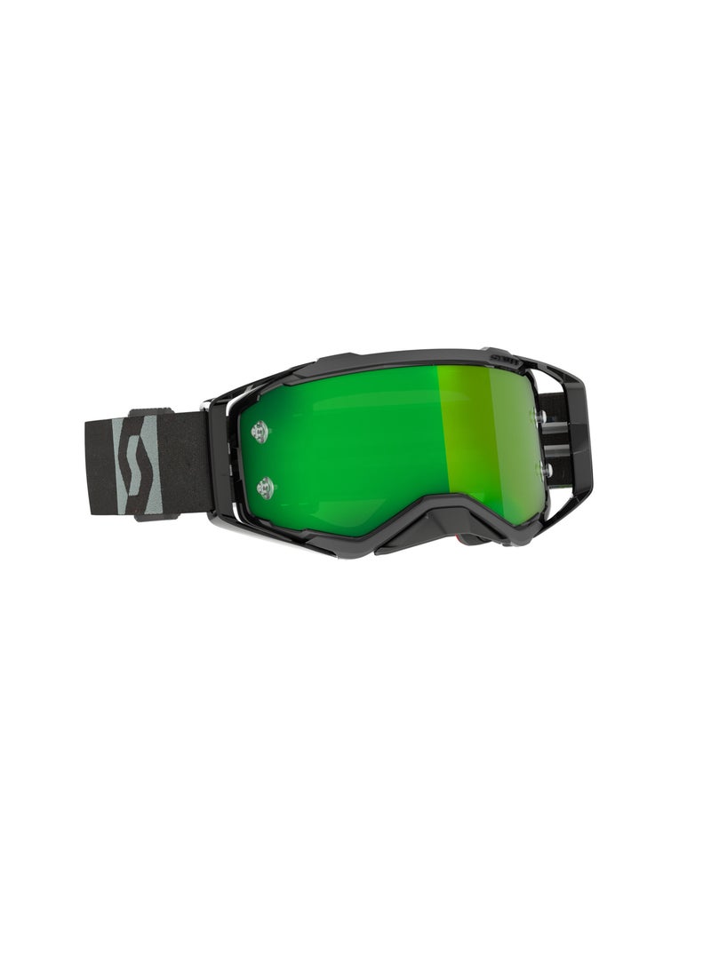 Goggle Prospect Black/Grey/Green Chrome Works