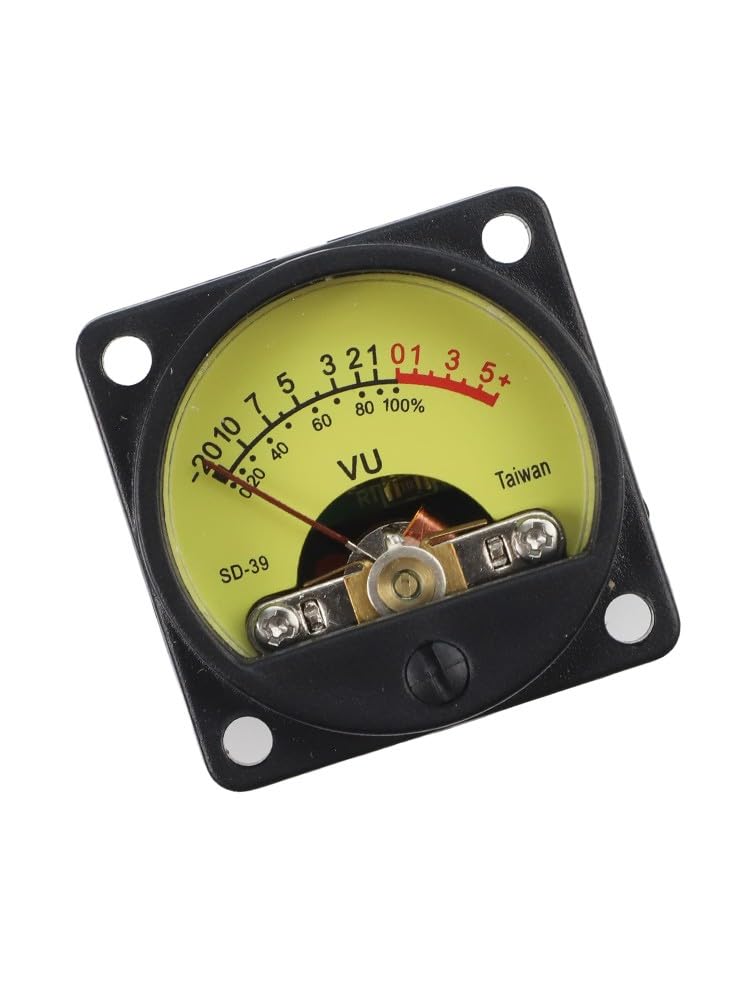 35mm Analog VU Meter Panel Kit with Driver Board Backlit Audio Level Gauge for Speaker DIY - Image 4