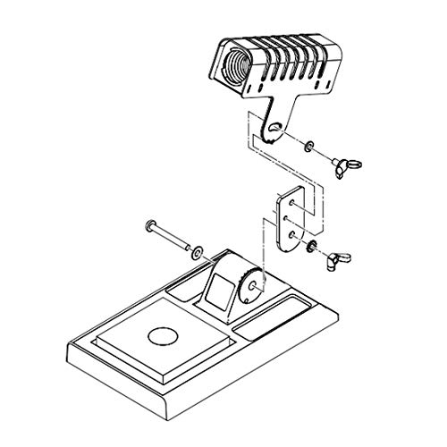 HAKKO Iron Holder (with Cleaning Sponge) Model: C1100 - Image 5