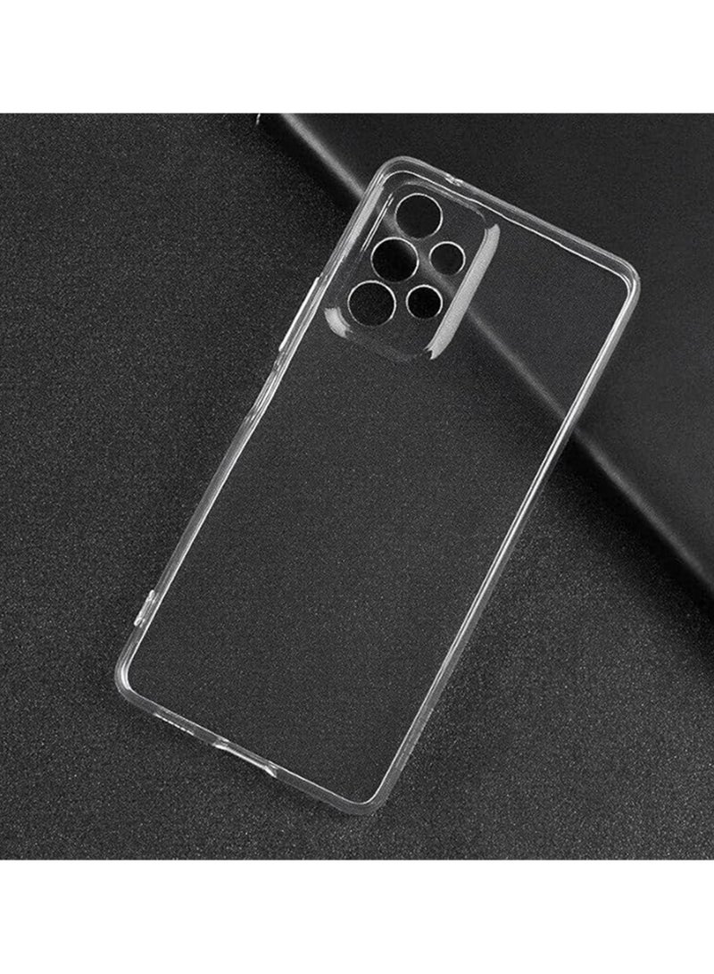 Waldic Silicone Protective Back Case Cover For Samsung Galaxy A73 5G - Clear - Image 5