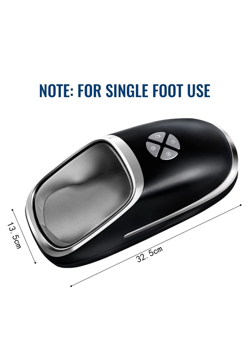 عربست جهاز تدليك القدم مع وظيفة التسخين، جهاز تدليك القدم لتخفيف إجهاد القدم، أسود - Image 2