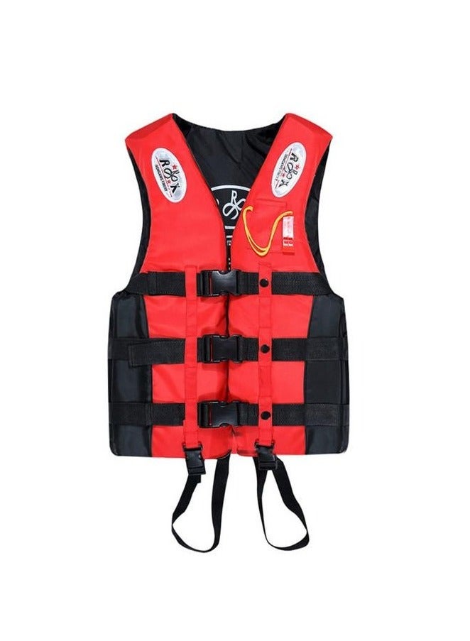 ريبنيو جاكيت سباحة احدث موديل سترات السلامة مقاس XXL (أحمر) - Image 1