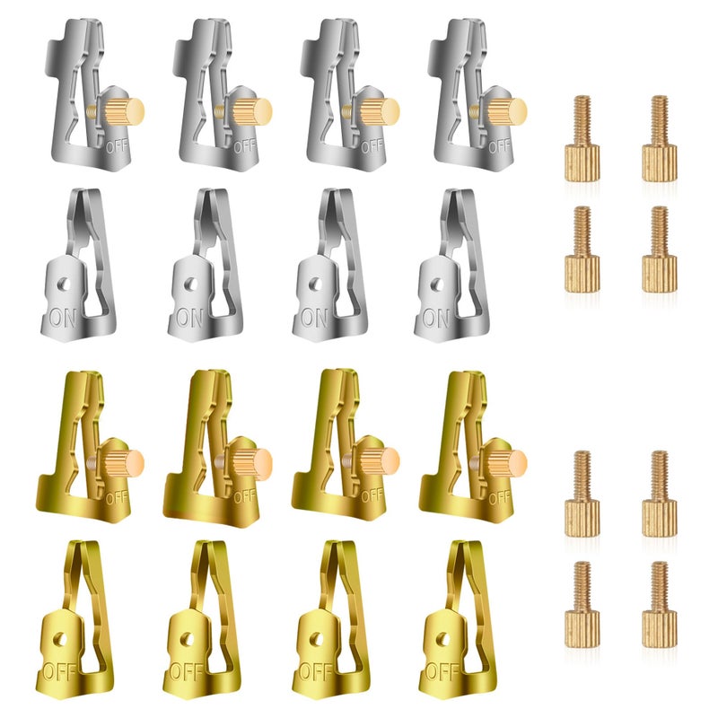 Time Switch Replacement Trippers Kit for 156T1978A for T100 Series 8 On8 Off16 Screws Clock Dial Trippers Pool Timer Clip Pool Timer On Off Clips Parts