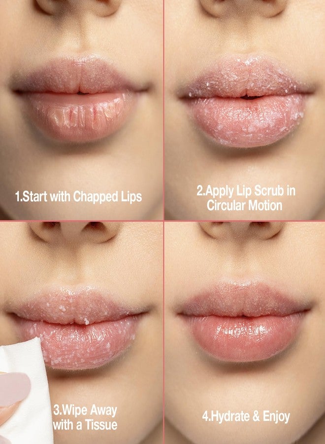Palladio Lip Scrub Exfoliator Moisturizing Scented Lips Scrubber For Exfoliating & Smoothing Lips, Infused With Watermelon Extract Coconut & Vitamin E, Vegan & Cruelty-free - Image 2