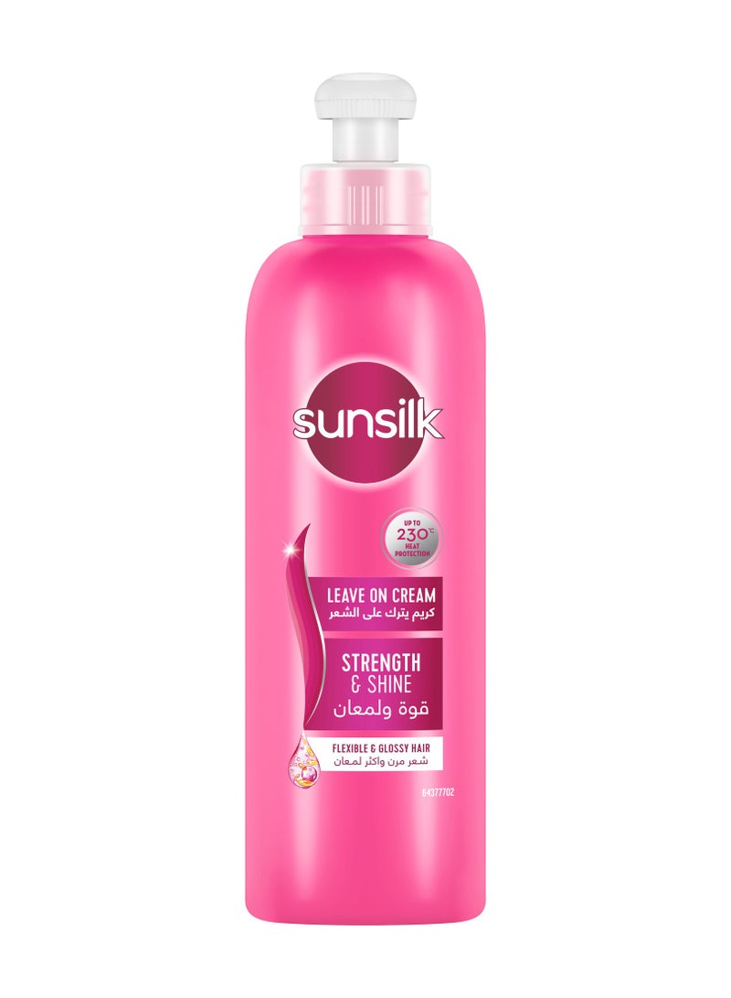 Sunsilk كريم يترك على الشعر مع زيت جوز الهند للشعر الباهت المعرض للتكسر - Image 1