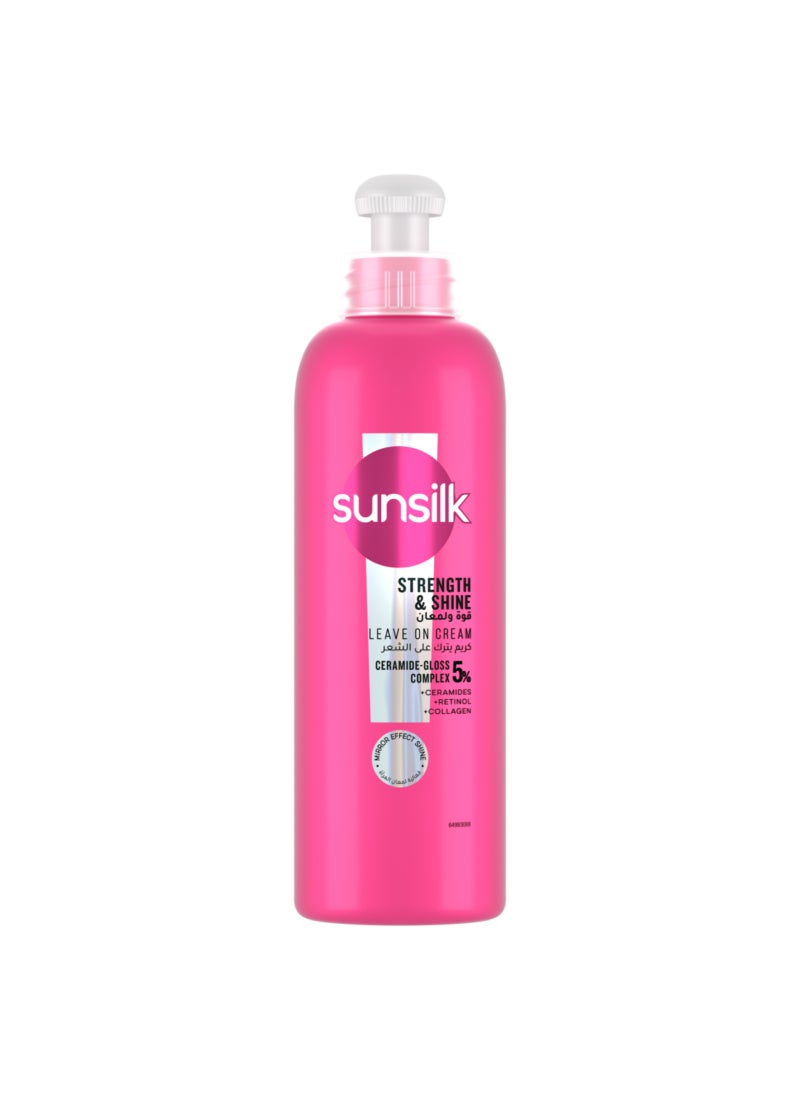 Sunsilk كريم يترك على الشعر مع زيت جوز الهند للشعر الباهت المعرض للتكسر - Image 1