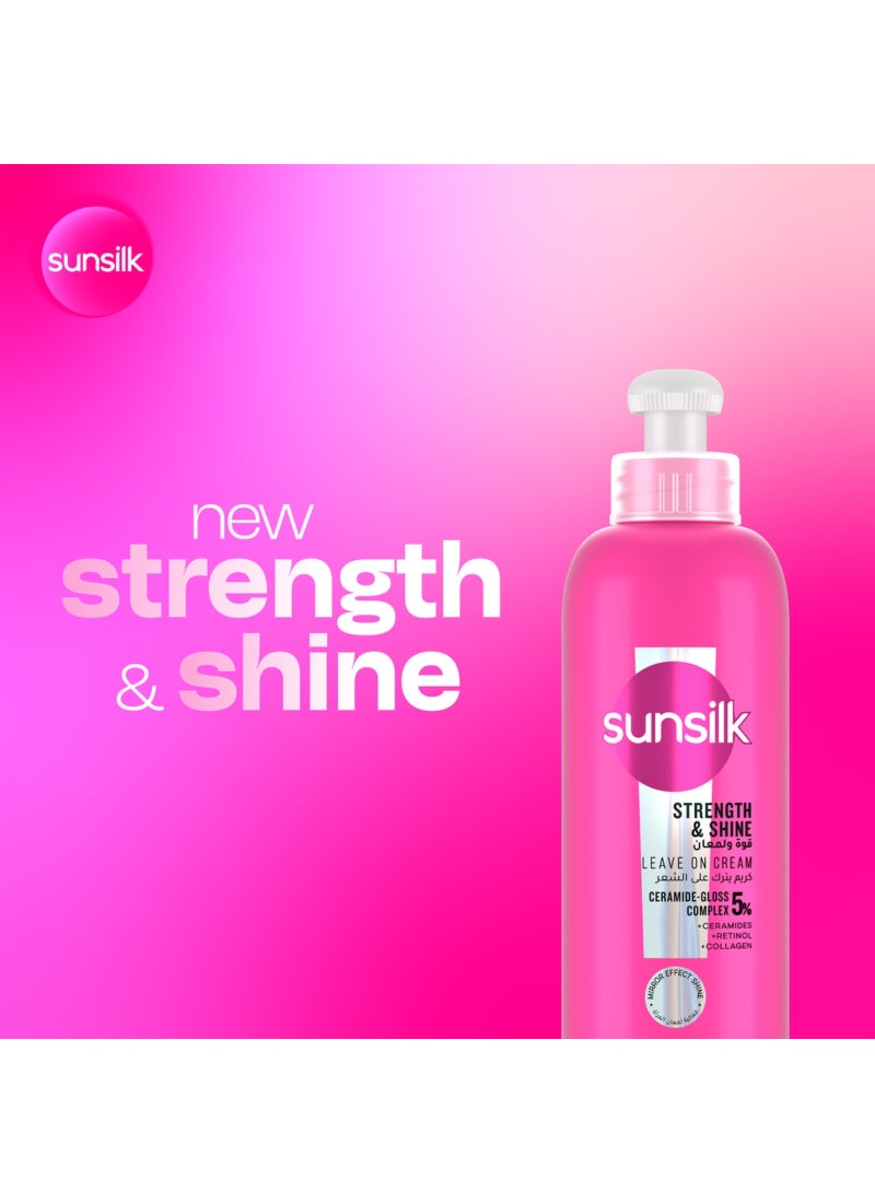 Sunsilk كريم يترك على الشعر مع زيت جوز الهند للشعر الباهت المعرض للتكسر - Image 3