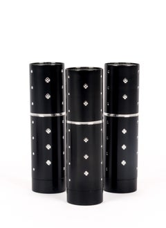 LUSTER 3pc An elegant small flashlight in the shape of a lipstick with a hanger,black  - Image 2