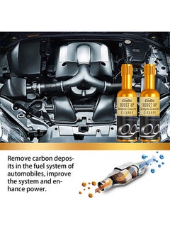 RAYHONG 2PCS Catalytic Converter Cleaner, Engine Cleaner Instant Car Exhaust Handy Cleaner Catalytic Converter Cleaner Auto Parts Engine Boost Up Cleaner Oil Engine Treatment Fuel Injectors Cleaner Kit  - Image 5