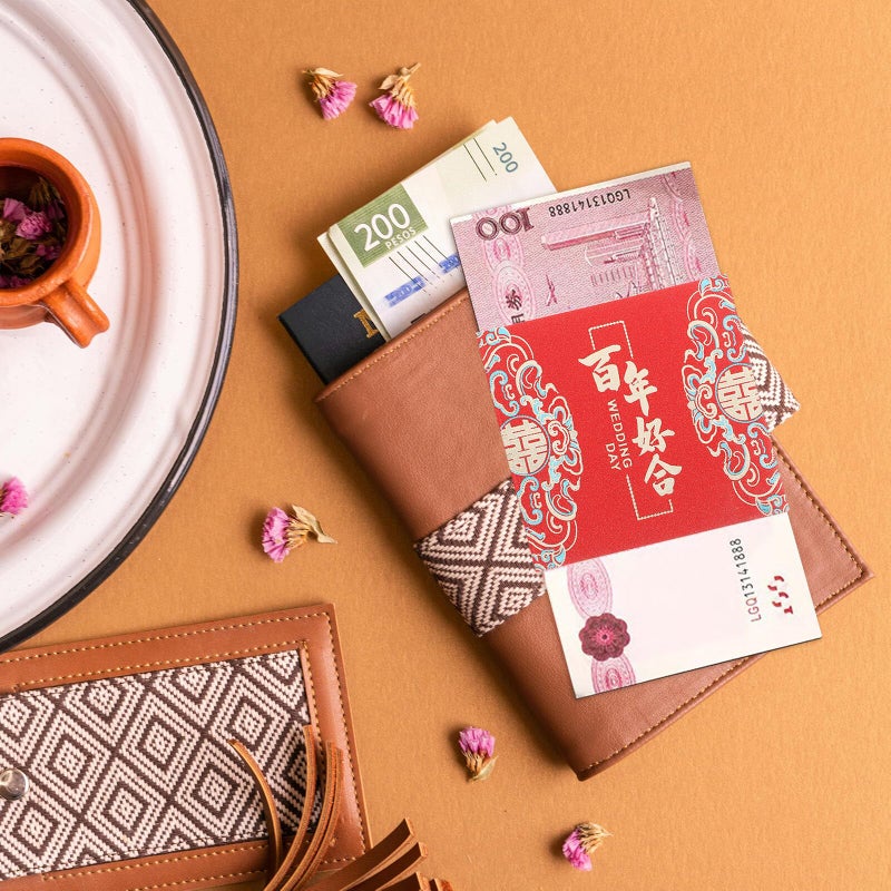6Pcs Traditional Chinese Red Wedding Money Envelopes For Marriage And Engagement - Image 5