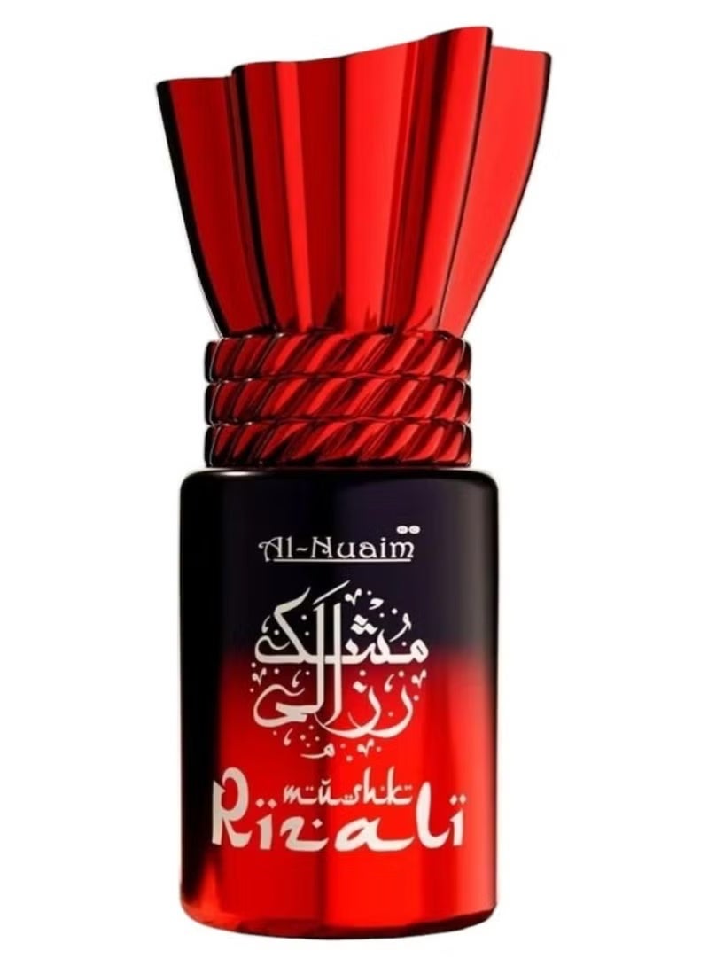 أل نواعم عطر النعيم مشك ريزالي رول أون للرجال والنساء - 6 مل | عطر خالٍ من الكحول | رائحة تدوم طويلاً عطر خالٍ من الكحول | رائحة تدوم طويلاً - Image 2