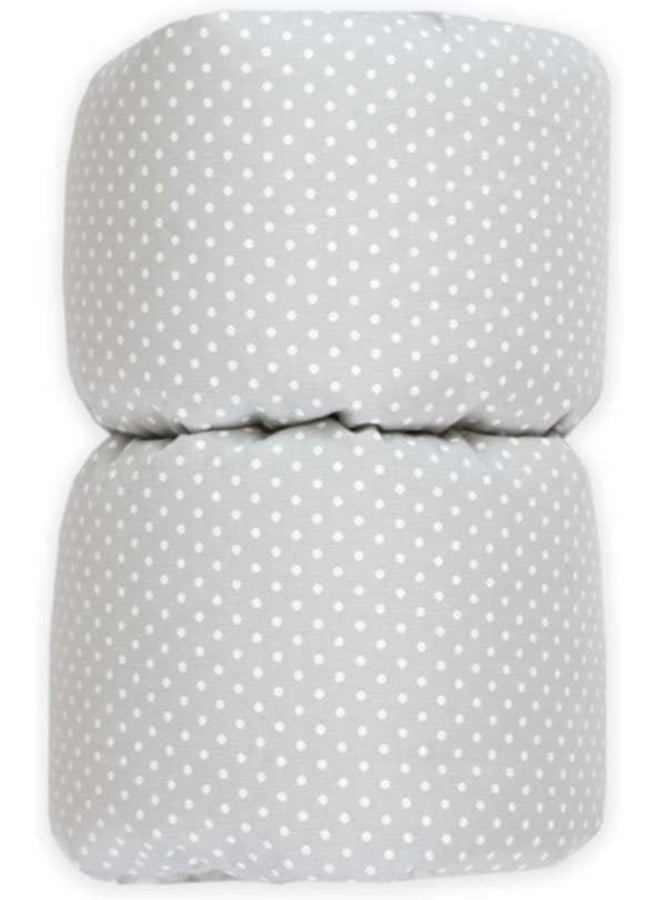 Pello Comfy Cradle Nursing Arm Cushion, Breastfeeding and Bottle Feeding Pillow, Head Support Cushion, Reversible Adjustable Nursing Cushion for Newborn. (Serenity/Light Gray) - Image 1