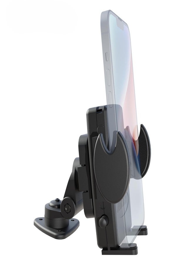 Arkon حامل الهاتف اللاصق للسيارات والشاحنات من ARKON | قبضة آمنة | توافق متعدد الاستخدامات | تركيب سهل | حامل هاتف للسيارة | لأجهزة iPhone وSamsung وGoogle وHuawei وNokia وغيرها من الهواتف الذكية - Image 1