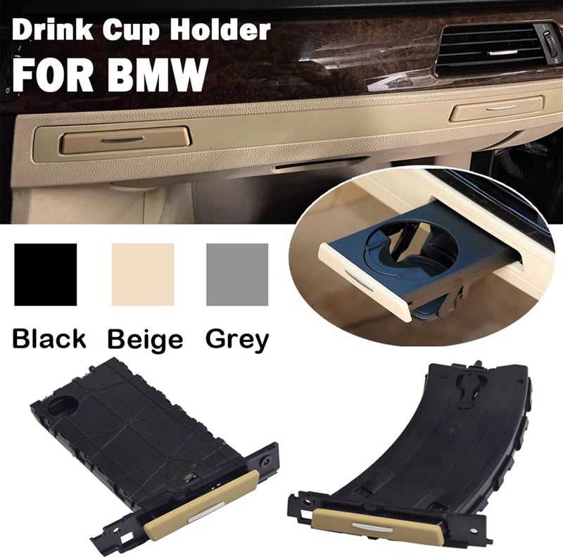 Wivplex Front Driver Left Side Drink Cup Holder for BMW - Image 3