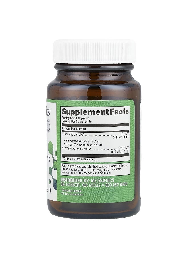 Metagenics Metagenics, UltraFlora® Acute Care Probiotic, 30 Capsules  - Image 2