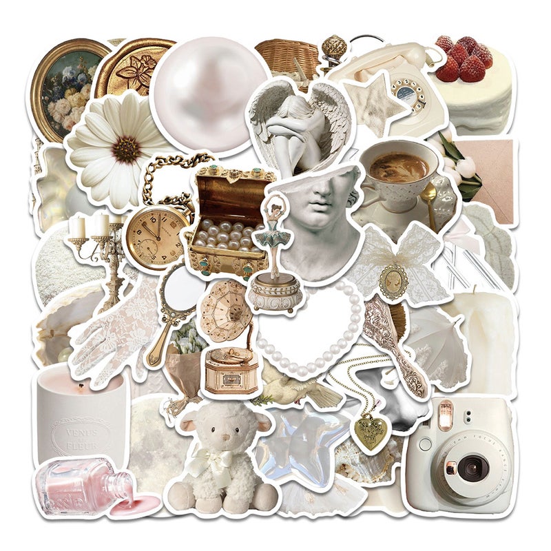 Premium Doodle Stickers 50-373pcs Waterproof UU180-50 sheets/bag 