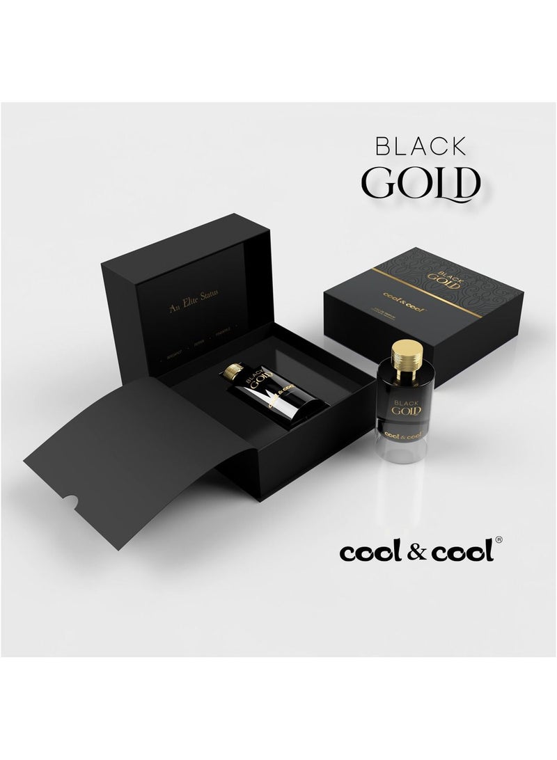 Cool & Cool  Perfume Black Gold 100ml - Image 1