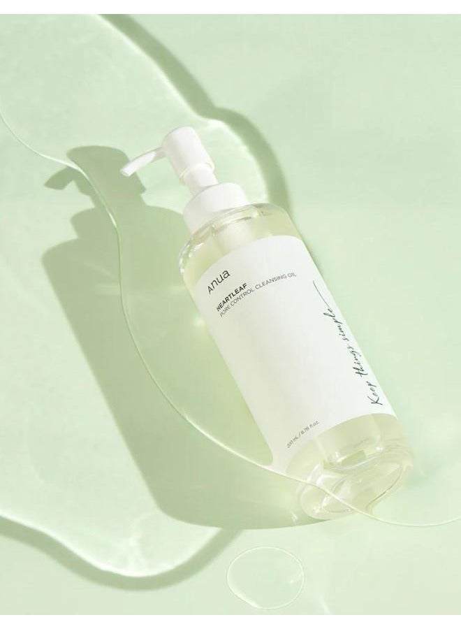Anua Heartleaf Pore Control Cleansing Oil And Quercetinol Pore Deep Cleansing Foam - Double Cleansing Duo 350ml - Image 2