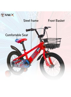 Vaux Vaux  - Super Vaux 16" Kids Bike - Red  - Image 3