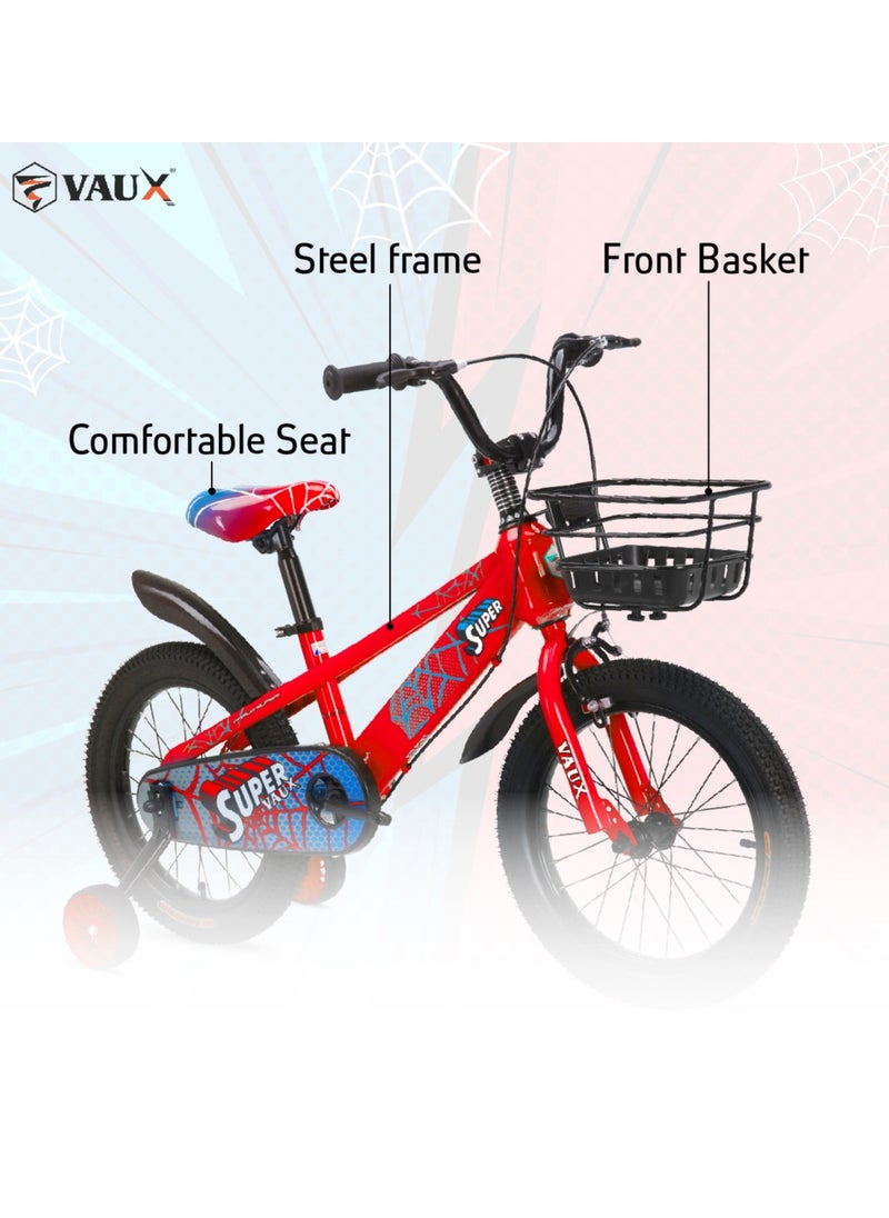 Vaux Vaux  - Super Vaux 16" Kids Bike - Red  - Image 3