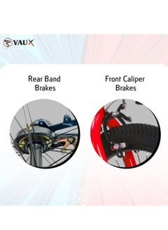Vaux Vaux  - Super Vaux 16" Kids Bike - Red  - Image 4