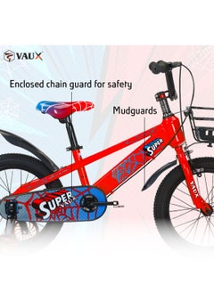 Vaux Vaux  - Super Vaux 16" Kids Bike - Red  - Image 5