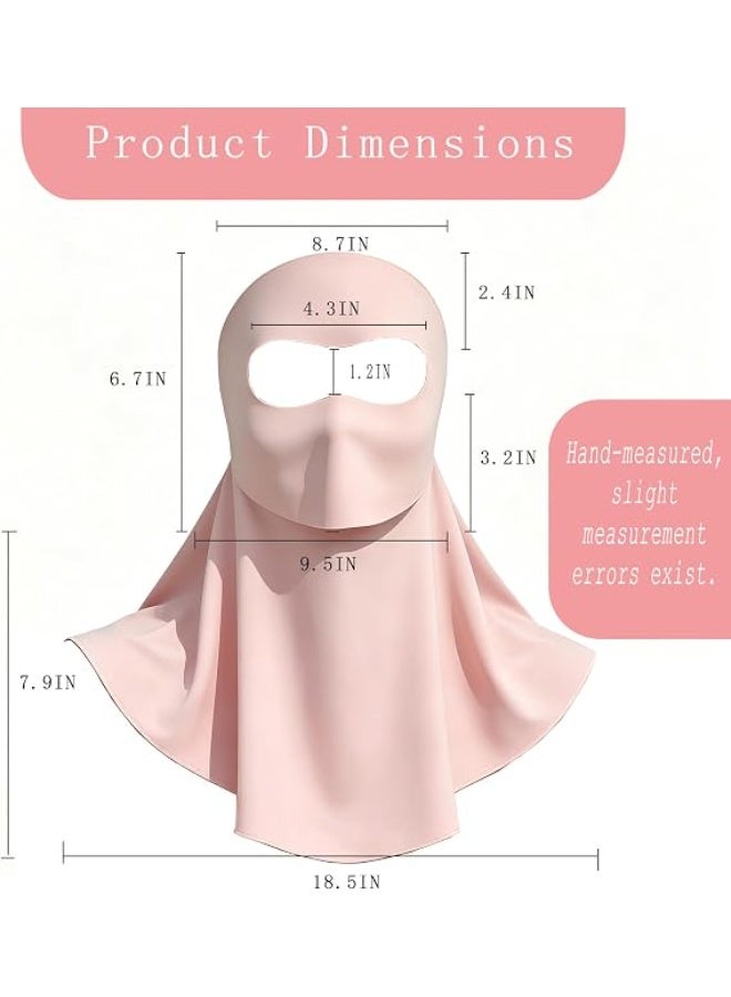 Ice Silk UV Protection Face & Neck Cover Mask for Outdoor Sports - Breathable Sunshade - Image 5