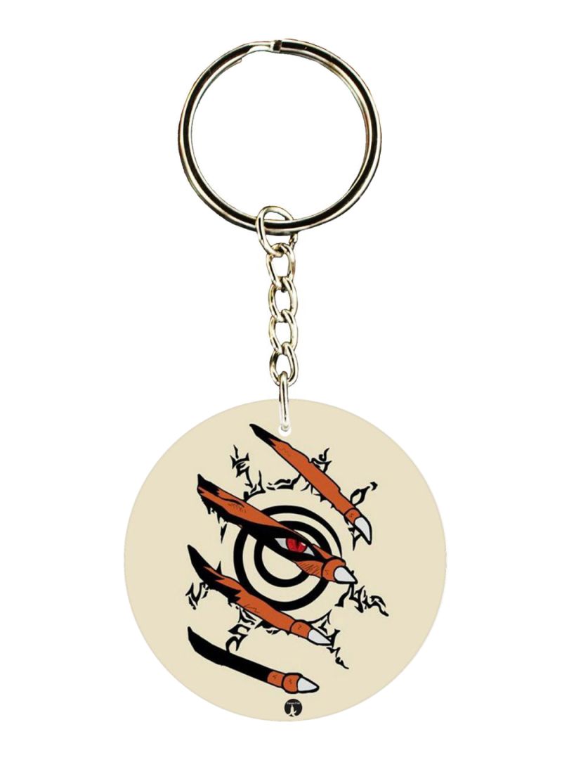 The Double Sided The Anime Narotu Printed Keychain