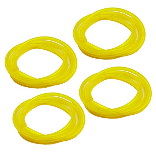 HOODELL 4 Sizes Premium Petrol Fuel Line, 4 Feet Long Hose for Poulan, Craftman, Chainsaw, String Trimmer and Blower - Image 1