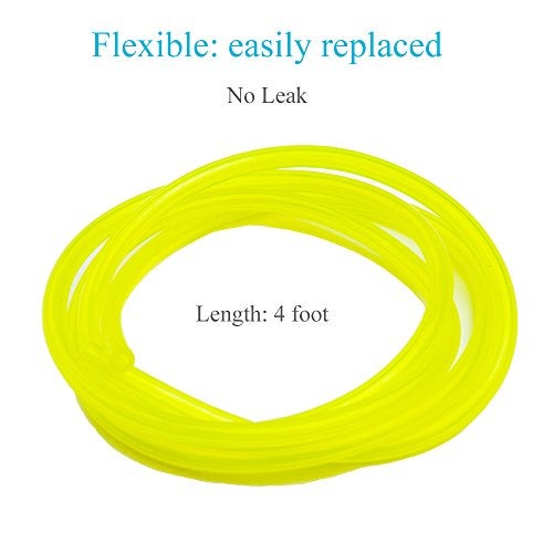 HOODELL 4 Sizes Premium Petrol Fuel Line, 4 Feet Long Hose for Poulan, Craftman, Chainsaw, String Trimmer and Blower - Image 4