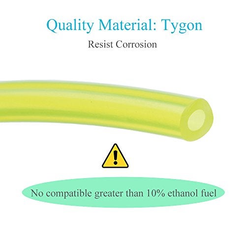 HOODELL 4 Sizes Premium Petrol Fuel Line, 4 Feet Long Hose for Poulan, Craftman, Chainsaw, String Trimmer and Blower - Image 5